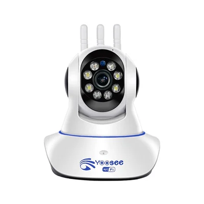 Camera Wifi Yoosee 3 râu không Lan có màu ban đêm