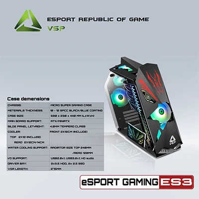 Case EROG ES3 Black