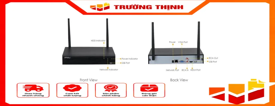 Thông số nổi bật của đầu ghi hình NVR1104HS-W-S2