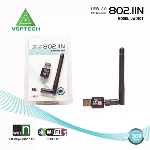 USB Thu WiFi (Có Anten)