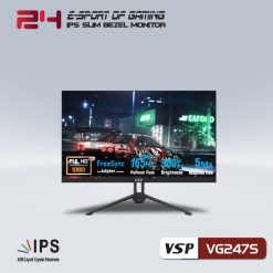 Màn hình 24 inch gaming VSP - VG247S (phẳng, Full-HD, IPS, 165Hz)