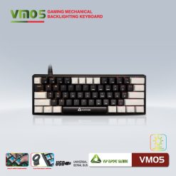 Phím Cơ VSP VM05 Mini Đen Xám
