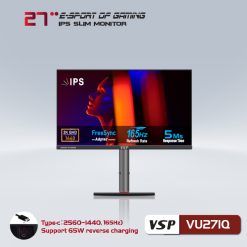 Màn hình phẳng VSP 27inch 2K eSport Gaming - VU271Q