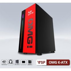 Case OMG E-ATX (Đỏ Đen)