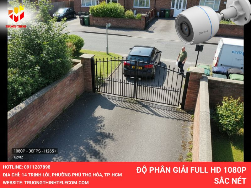 Độ phân giải Full HD 1080P sắc nét