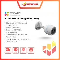 Ezviz H3C (không màu,2MP)