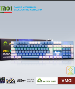 Phím Cơ VSP VM01 - Trắng Xanh