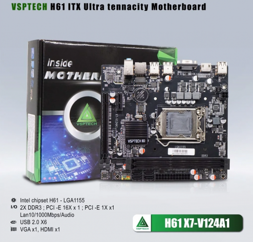 Mainboard VSPTECH H61 X7-V124A1
