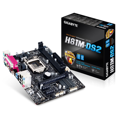 Mainboard Gigabyte H81M DS2