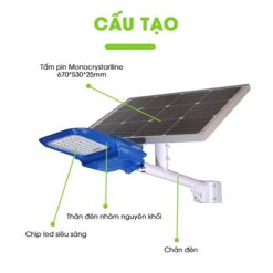 Đèn đường năng lượng mặt trời KUNGFU SOLAR TS-91500 (500W)