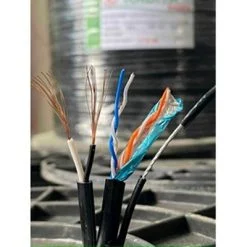 Cáp Điện Thoại 4 Lõi 1 Tim Có Nguồn Chống Nhiễu Kadita 300m