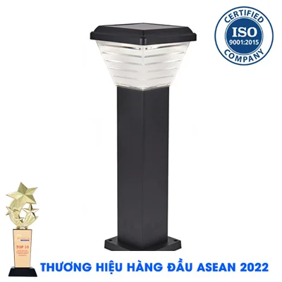 ĐÈN TRỤ VUÔNG H580B (ĐEN)