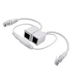 Balun chuyển đổi PoE cho Camera IP (đen/trắng)