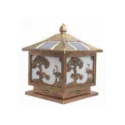 ĐÈN TRỤ CỔNG NLMT CON HẠC TT 301(300X300)