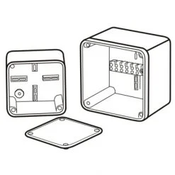 Hộp box nối dây chống cháy 235x235x80 E265/53 Sino