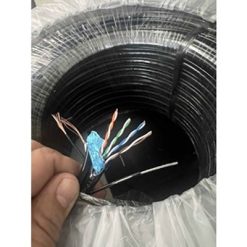 CÁP MẠNG CAT 5 FTP LIỀN NGUỒN CÓ DÂY NEO FTP + 2C+ DÂY NEO KADITA
