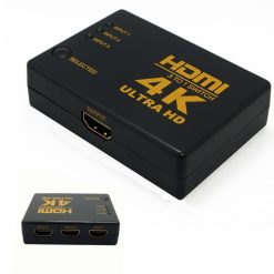 Hub 3HDMI ra 1 HDMI Chuẩn 4K (có Remote)