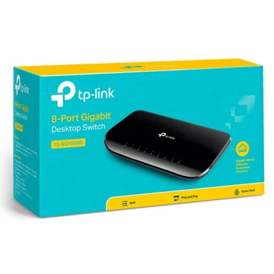 Switch TP-Link TL-SG1008D 8 Port 10/100/1000 Mbps