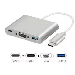 Cáp Chuyển Type-C ra USB 3.0/VGA/Type-C