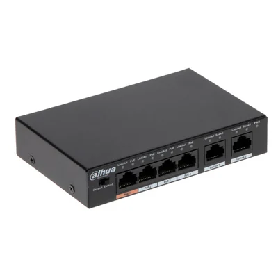 Switch DAHUA 6 Port DH-PFS3006-4ET-60