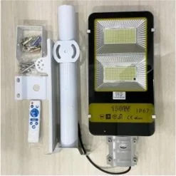 Đèn đường năng lượng mặt trời MD-76150B2 (150W)