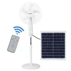 Quạt năng lượng mặt trời JINDIAN JD 198F (Có remote)