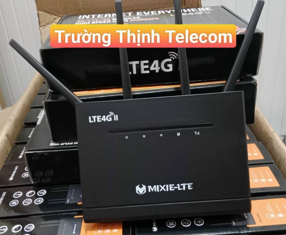 MIXIE LTE4G-II - Bộ Phát 3G/4G WIFI, 4 Cổng Lan, Tốc Độ 300M/s - Ảnh 2