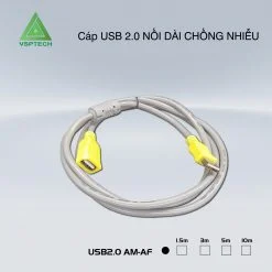 Cáp USB Nối dài VSPTECH 2.0 Chống Nhiễu (10m)