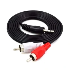 Dây Loa 1 đầu 3.5mm ra 2 đầu AV (3m)