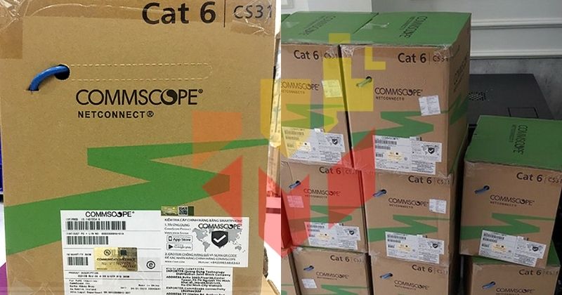 Cáp mạng Commscope Cat6 UTP