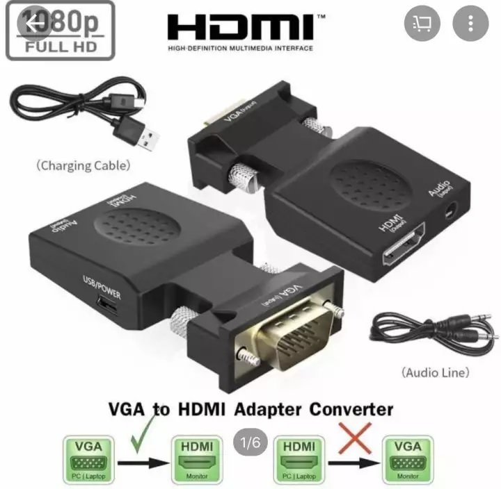 Đầu Chuyển VGA ra HDMI