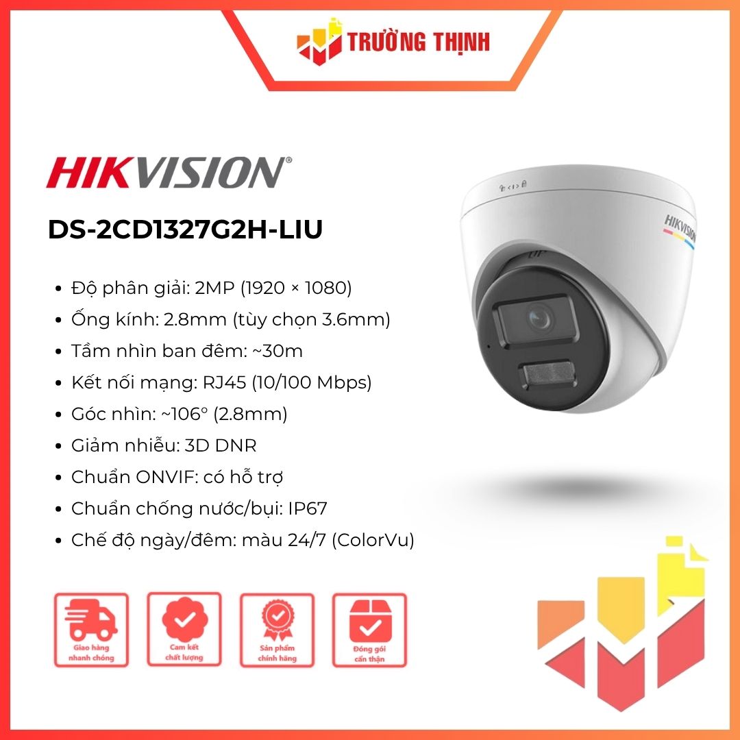 DS-2CD1327G2H-LIU