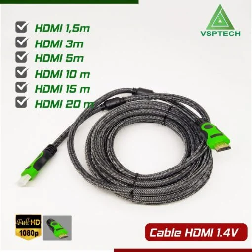 HDMI 20m Tròn Lưới