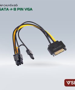 Cáp Sata - 8PIN(6+2)