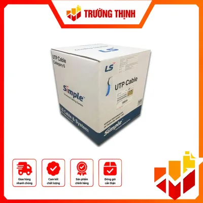 Cáp mạng Cat6 UTP LS (100M)