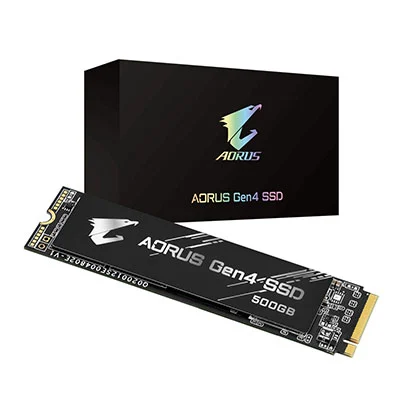 Ổ cứng SSD Gigabyte 500GB M2 2280 NVMe PCI-Express 4.0 x4 GP-AG4500G