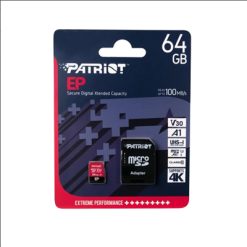 Thẻ nhớ Patriot EP Series 64GB A1 / V30 MicroSDXC Flash Card (with SD Adapter)