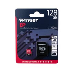Thẻ nhớ Patriot EP Series 128GB A1 / V30 MicroSDXC  Flash Card (with SD Adapter)