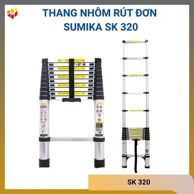 Thang nhôm rút đơn Sumika SK 320