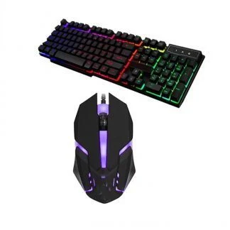 Bộ bàn phím và chuột giả cơ Master có đèn LED SHIPADOO D280