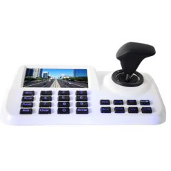 Bộ Điều Khiển Bàn Phím IP PTZ Màn Hình LED HD 5 Inch