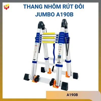 Thang nhôm rút đôi Jumbo A190B