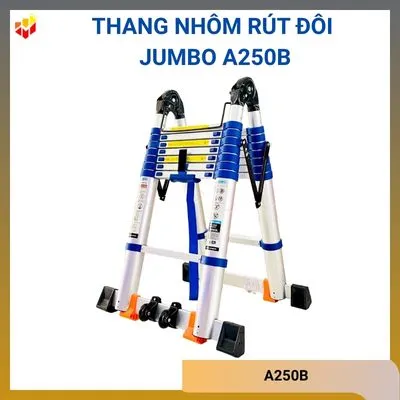 Thang nhôm rút đôi Jumbo A250B