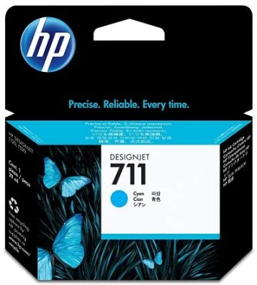 Mực in Phun màu HP711 (CZ130A) Cyan