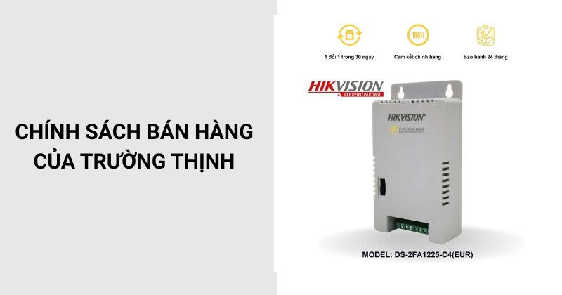 Chính sách bán hàng tại Trường Thịnh
