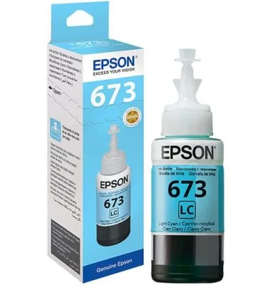 Mực in Epson T673 Light Cyan Ink Bottle (C13T673500)