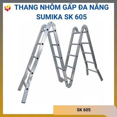 Thang nhôm gấp đa năng Sumika SK 605
