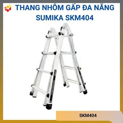 Thang nhôm gấp đa năng Sumika SKM404