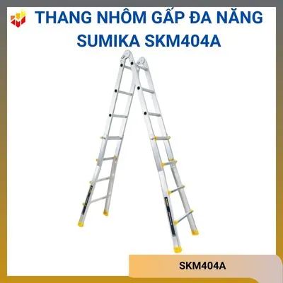 Thang nhôm gấp đa năng Sumika SKM404A