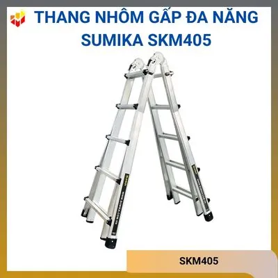 Thang nhôm gấp đa năng Sumika SKM405